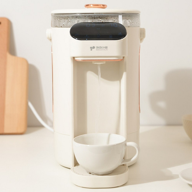 키친아트 자동 출수형 멀티 포트 3L 분유포트 무선포트 보온포트 전기포트 커피포트 KPT-8350