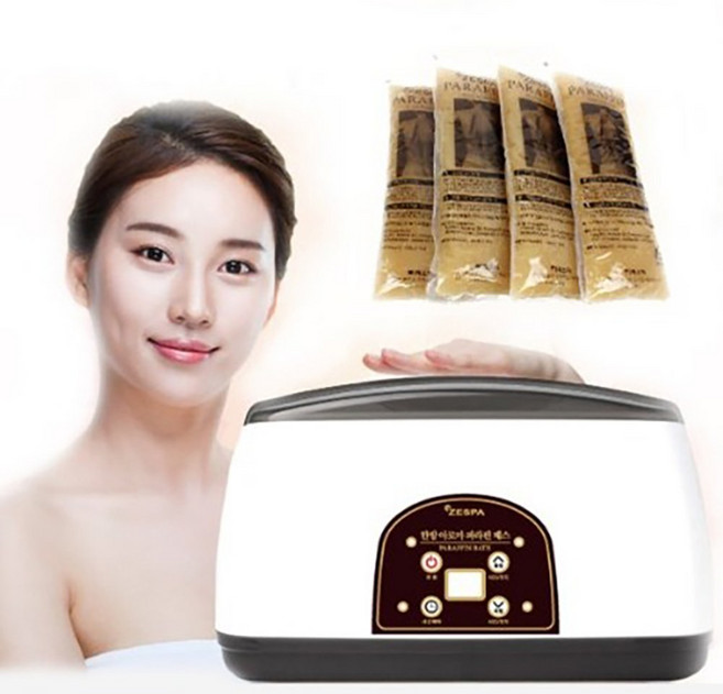 제스파 파라핀 치료기 병원용 가정용 손 발 한방아로마 파라핀왁스 용해기+왁스4개, 1개