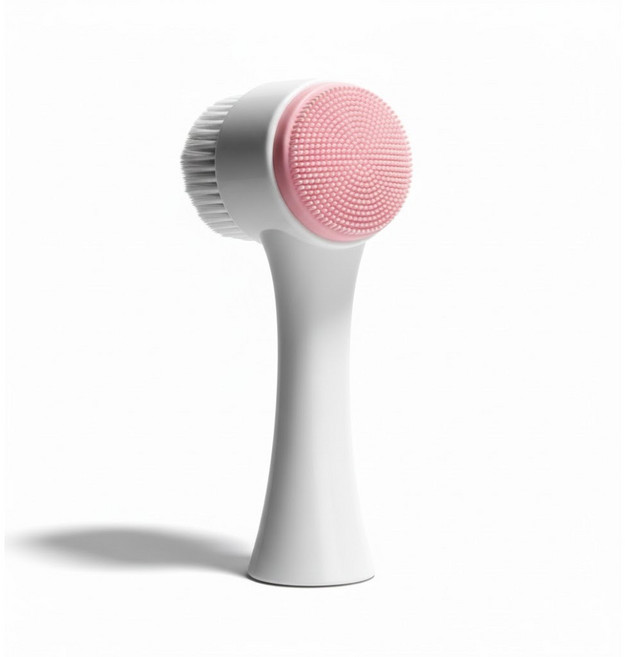데일리프렌즈 듀얼 모공 클렌징 브러쉬, 핑크, 1개