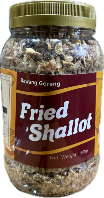 인도네시아 바왕고랭 바왕고렝 샬롯후라이드 샬롯 indonesia bawang goreng fired shallot, 1개, 180g