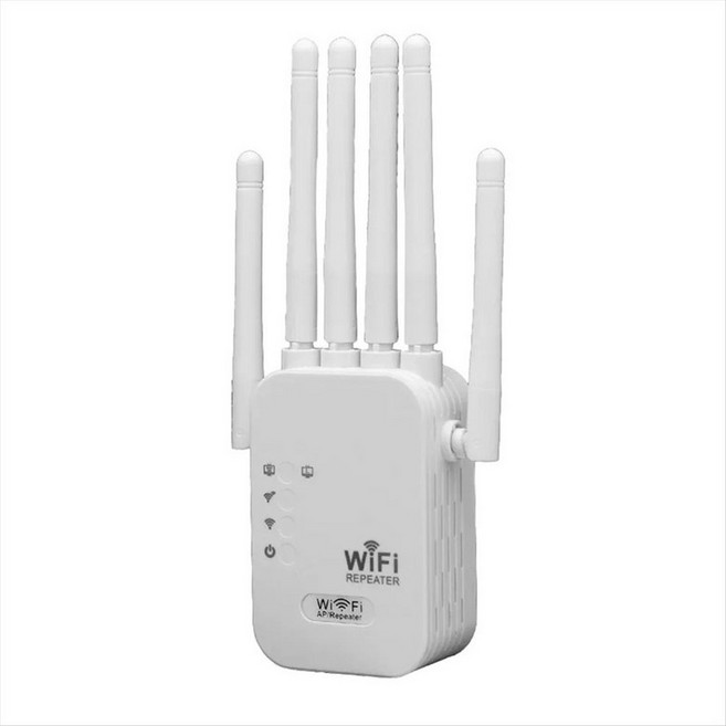 1200Mbps 무선 WiFi 리피터 WiFi 신호 부스터 2.4G 5G 듀얼 밴드 네트워크 802.11AC WiFi 앰프 라우터 EU 플러그, 1개