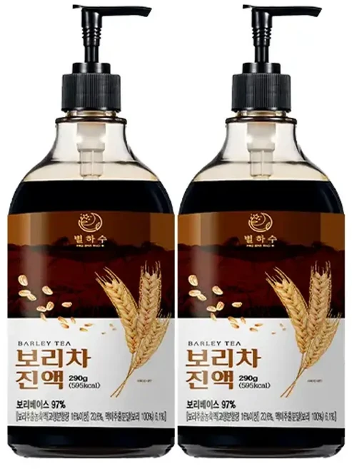 별하수 보리차 진액, 290g, 2개