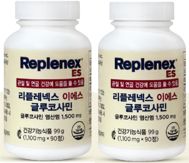 멜라루카 리플레넥스 이에스 글루코사민, 90정, 2개