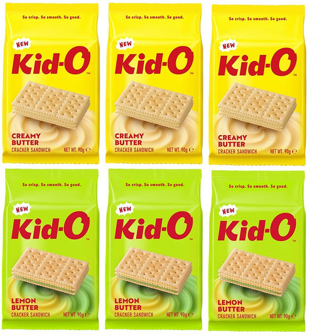 키도 크래커, 1세트, 크리미 버터3개 + 레몬3개