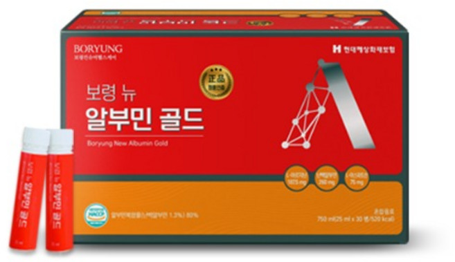 보령 뉴 알부민 골드 25ml x 30병 마시는 알부민복합물 액상형 혼합음료, 6박스, 30회분