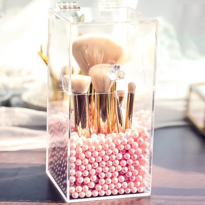 防塵壓克力收納盒 - 防塵收納 美觀實用 居家整理好幫手, 透明, 1個