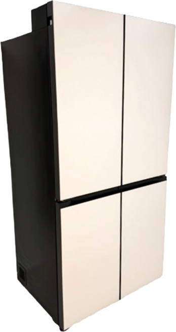 LG 1등급 4도어 양문형 냉장고 609L 핏앤맥스 M616GBB0J1 미스트 베이지 25년형 기사설치 폐가전수거