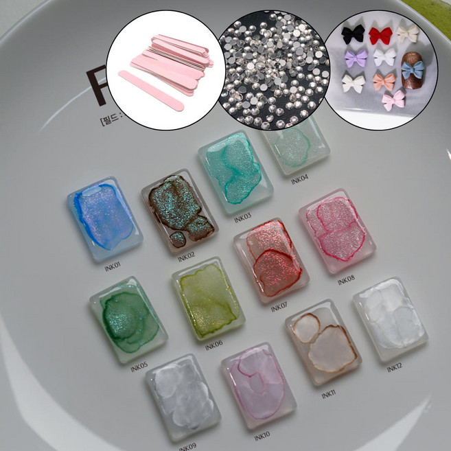 포브 필드 글리터 틴트 잉크젤+파츠 30알, 1개, 10g, INK11