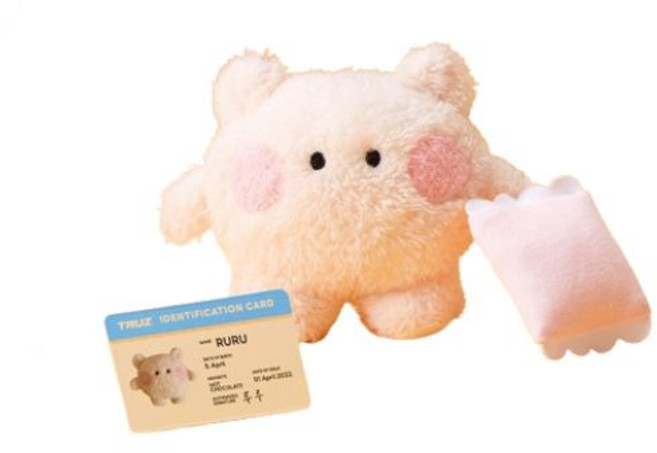 (정품) 라인프렌즈 TRUZ RURU 미니니 미니인형