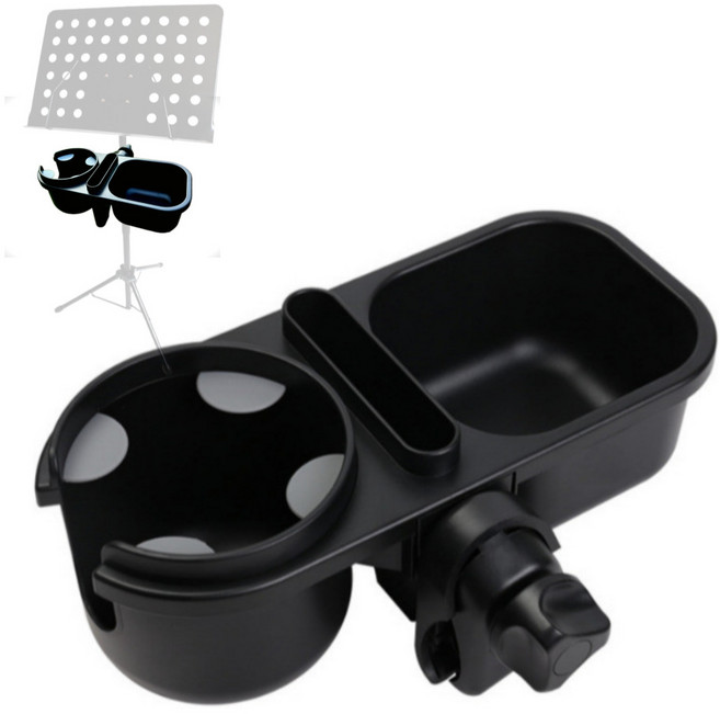 보면대거치대 트레이 악보대 물건수납 걸이, 1개