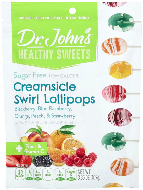 닥터존스 헬시스위츠 크림시클 롤리팝 무설탕 109g DJH-00947