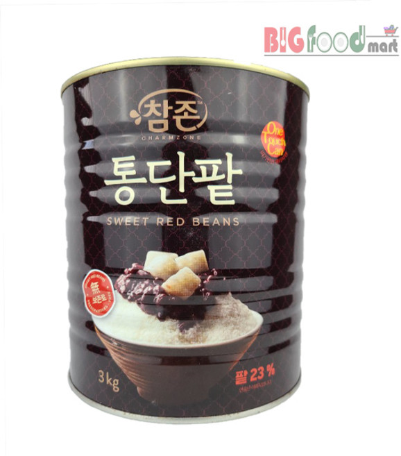 참존 통단팥 3kg 원터치캔 빙수팥, 1개