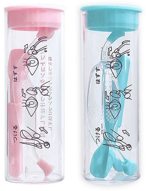 선호그룹 아이오프너 흡착봉 인서터 집게 오프너 빼는 도구 렌즈통 렌즈 끼는도구 빼는도구 세척통, 분홍색, 1개