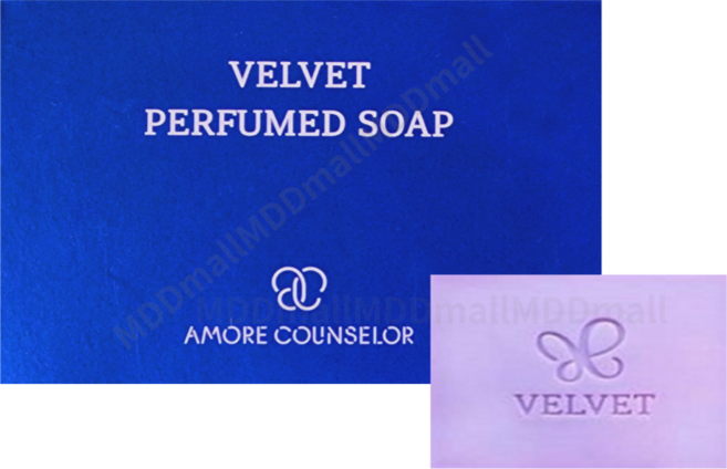 아모레 카운셀러 벨벳 퍼퓸드 솝 클렌징 향수 세안비누 18개 80g, 18개입