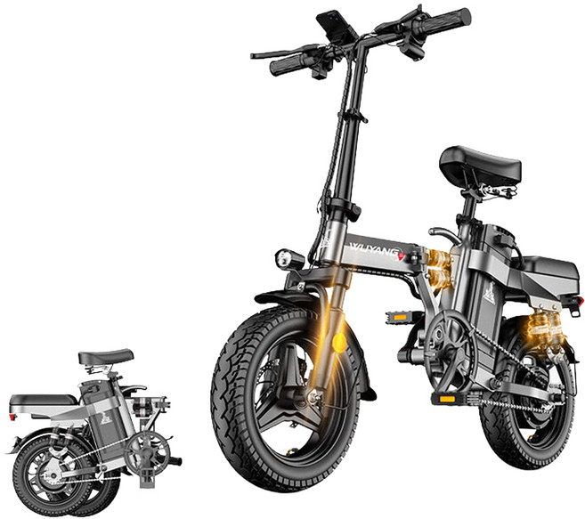 모타빅스 오래타는 전기자전거 120km 광폭타이어 접이식 PAS, 듀얼모드(PAS, 쓰로틀), 알루미늄