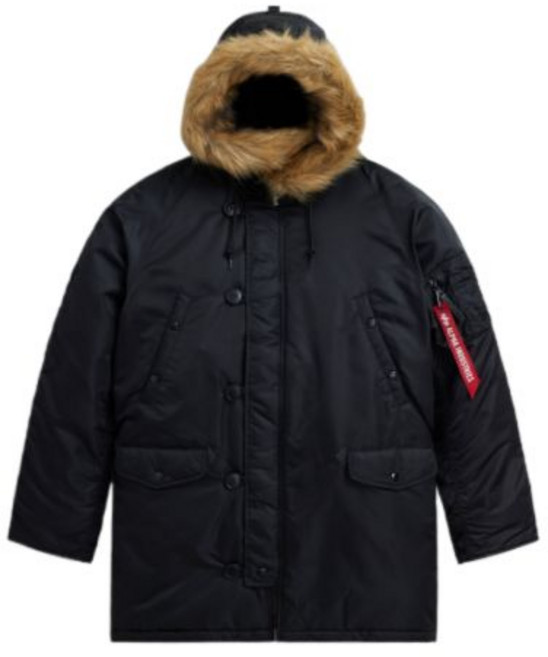 알파인더스트리 N-3B 파카 블랙 매장정품 193030