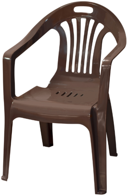 CP 국산 에덴 의자 다크브라운 등받이 팔걸이 플라스틱 편의점 포장마차 행사 포차 테라스 학교, 1개, 상세페이지 참조