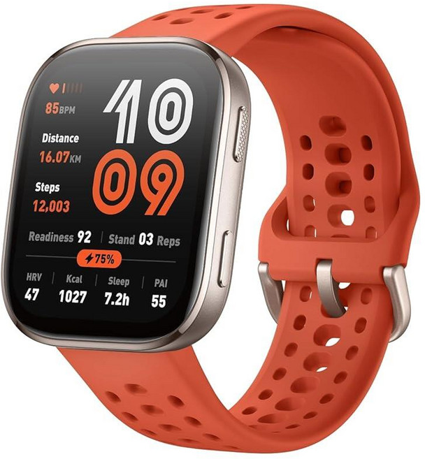 어메이즈핏 Bip 6 스마트 워치 46mm 레드, 어메이즈핏 Red