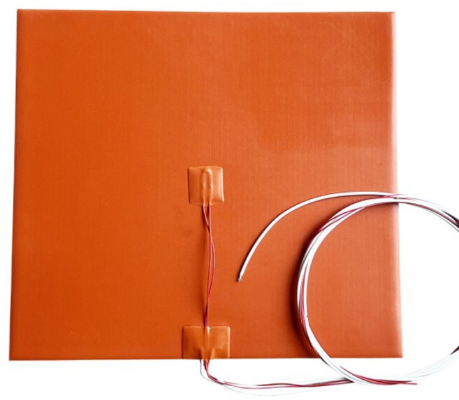 유연한 방수 3D 프린터 실리콘 가열 패드 사각형 고무 열 매트 가열 침대 플레이트 5V 12V 24V 36V, 한개옵션2, 02 Customized size