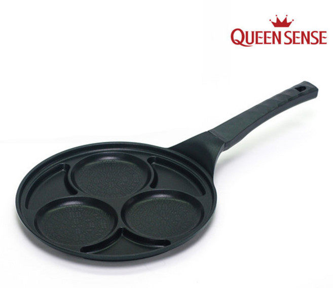 퀸센스 모아 에그팬 3구 계란 후라이팬, 1개