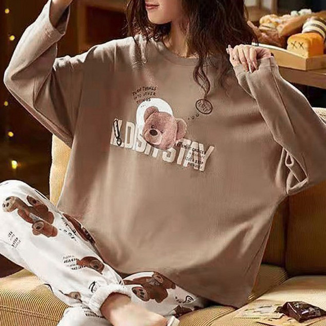 드마엘 캐릭터 프린팅 간팔 잠옷세트