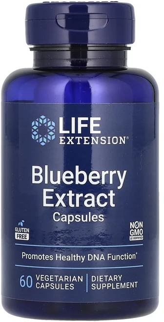 몸관리하세요 겨울입니다 Life Extension 블루베리 추출물 캡슐 베지 캡슐 60정 특별관리진행, LifeExtension블루베리추출물캡슐베지캡슐60정, 1개 - 쿠팡