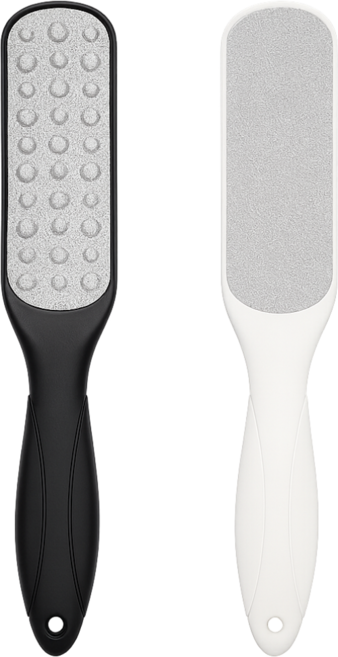 탈론나인 스테인리스 듀얼 각질 제거기, 펄 화이트