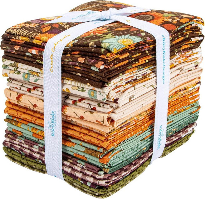 Sandy Gervais The Awe of Autumn 26 Fat Quarters Riley Blake Designs FQ-16190-26 265960, Sandy Gervais The Awe of Autum