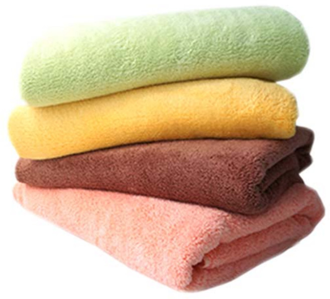 아젤리아 극세사 포그니펫타올 특대형 80x90, 노랑, 1개