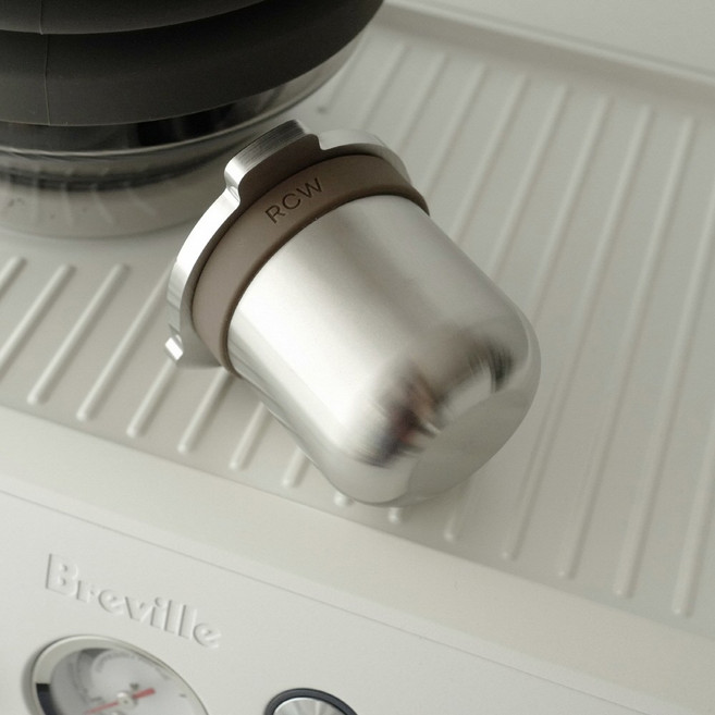 RCW 브레빌 도징컵 876 870 878 881 호환 54mm 스테인레스, 1개, 스테인리스