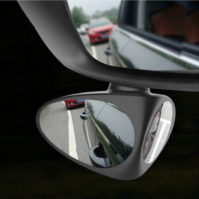 백미러 사각지대보조, 1개, 흰색-보조석 우