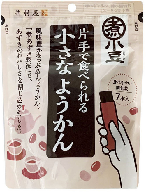 이무라야 한손으로 먹을 수 있는 작은 양갱 7개입, 1개, 15g