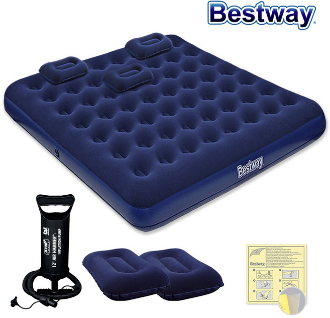 베스트웨이 킹 에어매트 펌프 베개세트, 단품