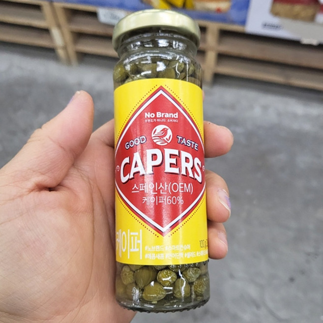 노브랜드 스페인산 케이퍼 100g CAPERS GOOD TASTE, 1개
