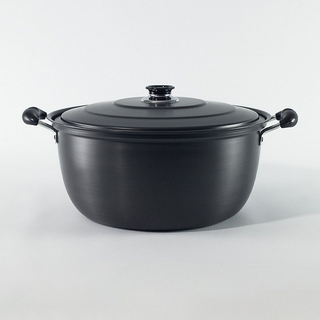 바른부엌 국산 경질국솥 업소용냄비 곰솥 큰냄비, 40cm, 1개