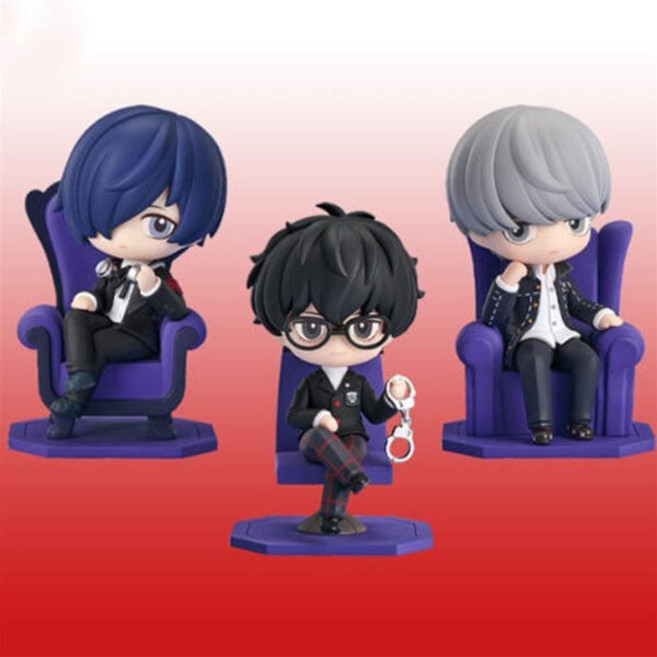 굿스마일아츠상하이 Qset 플러스 P3P/P4G/P5R 주인공_페르소나 시리즈 (재판)