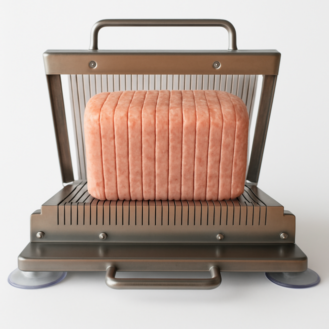 슬라이스랩 햄 슬라이서 스팸 절단기 커터기 두부 바나나 소세지 컷팅기, 1개, 01-30형 11mm