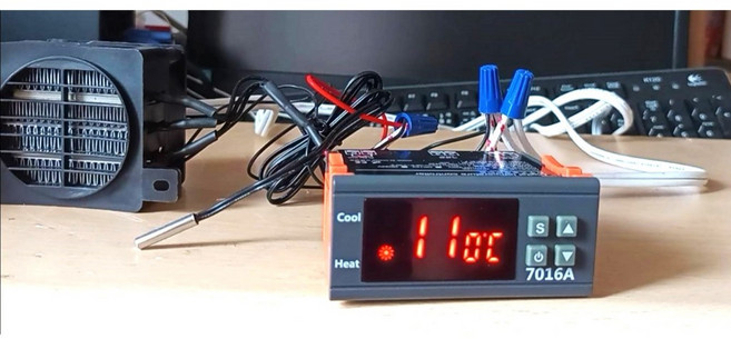 30A輸出繼電器數位式溫度控制器 精準控溫 多電壓適用, 1個, AC110~220V