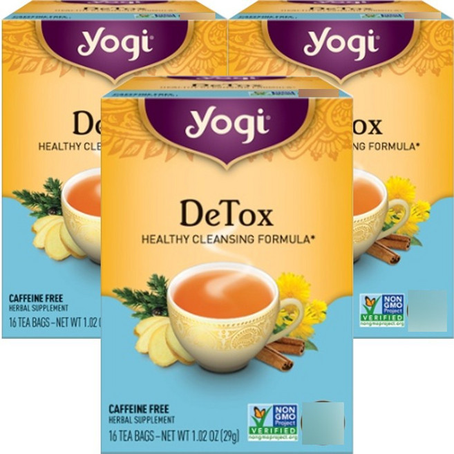 Yogi Tea 排毒茶, 48個