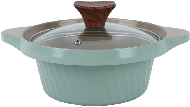 키친아트IH 와이즈시리즈 인덕션겸용 세라믹코팅 양수 편수냄비 전골 국냄비 웍 국솥 독일SGS인증, 선택01-키친아트 와이즈IH(16cm양수)