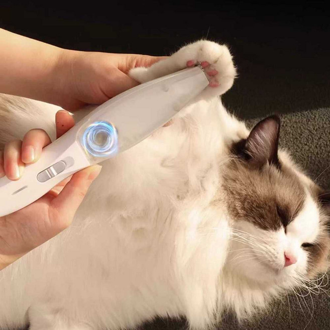 고양이 진공 미용기 셀프미용 강아지털 털 애견, 1개, 저소음 흡입 털날림 방지