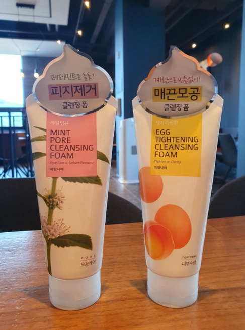 과일나라 계절 담은 민트 포어 생기 가득한 에그타이트닝 클렌징 폼, 생기가득한에그타이트닝, 1개, 130g