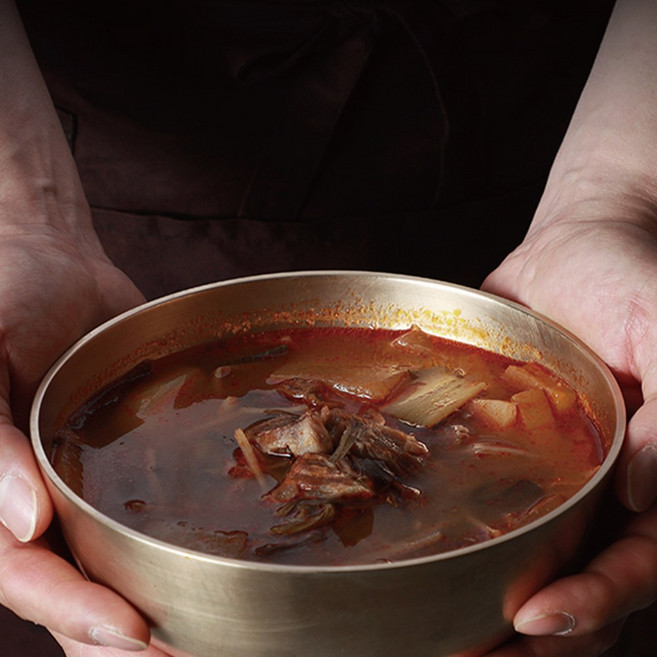 우연팜 백암골가마솥 경상도식 한우 소고기 국밥, 10개, 500g