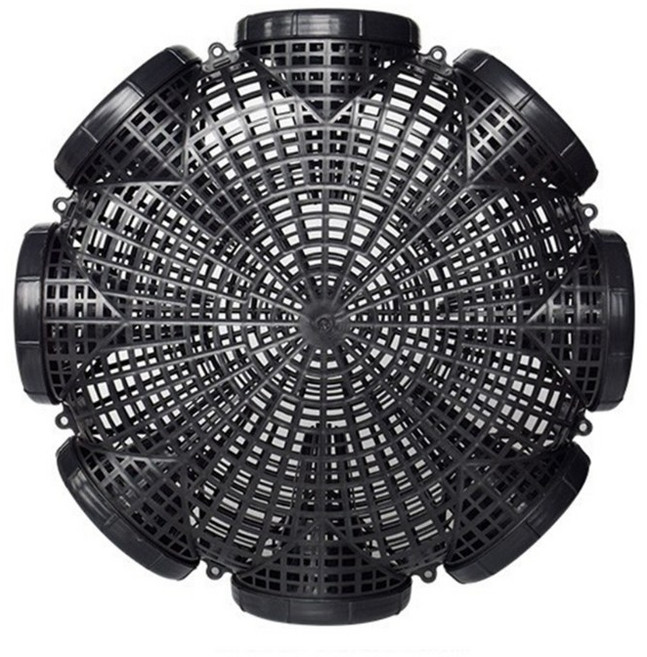 3/6/8 홀 장어 케이지 야외 게 미꾸라지 잡기 바구니 새우 덫 가재잡이 그물 전문 랍스터 덫, 8 holes