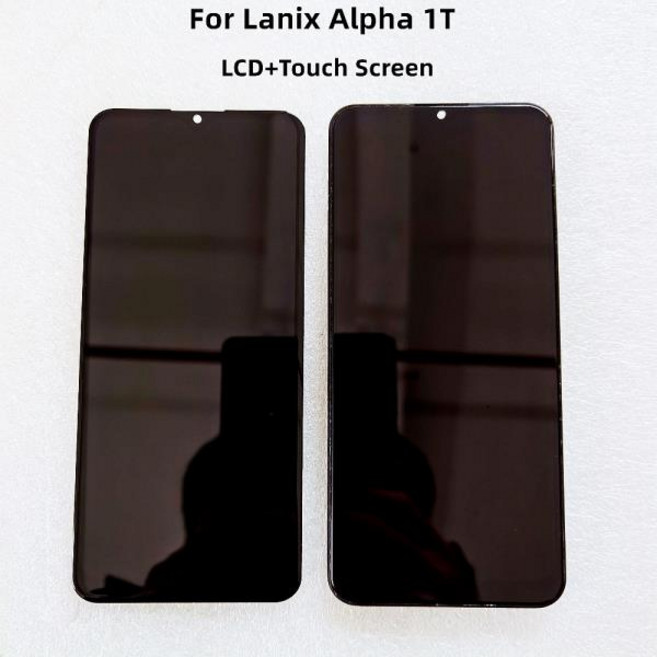 호환 Lanix Alpha 1T LCD 디스플레이 + 터치 스크린 디지타이저 어셈블리 Lanix Alpha 1T 디스플레이 LCD, 01 Black, 한개옵션2