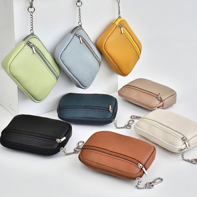 비피엘 여성지퍼지갑 다용도파우치 카드 동전 화장품 립스틱 여행용 2포켓 지퍼지갑