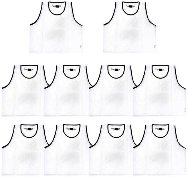 낫소 성인용 10개 세트 축구 풋살 농구 배구 스포츠 팀조끼