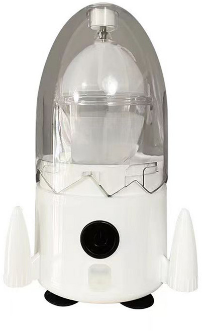 로켓 에그 쉐이커 에그 쉐이커 자동 섞기 회전 무선, 흰색, 흰색