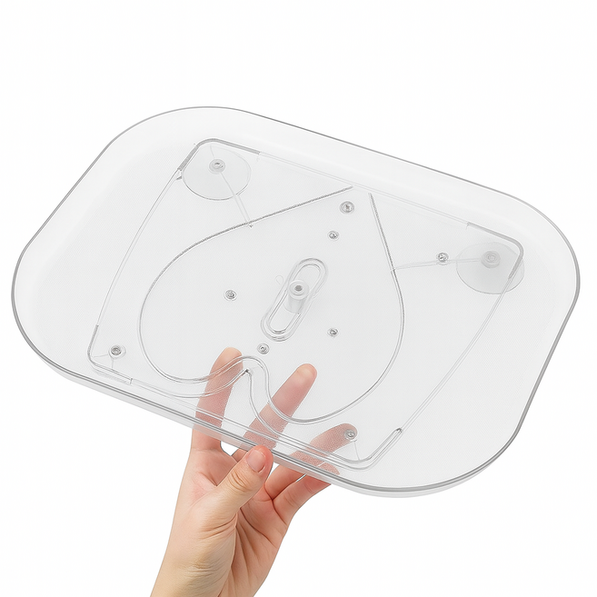 엘다픽 깔끔냉장고 360도 회전 트레이, 1개