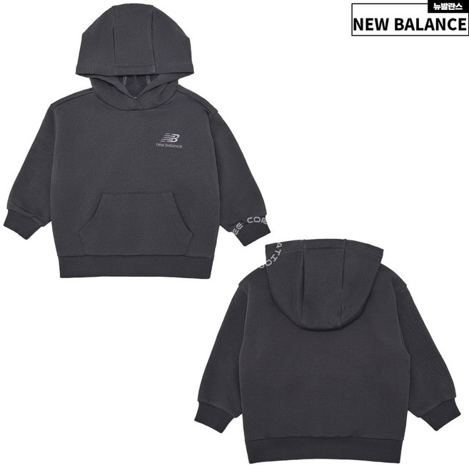 뉴발란스키즈 스몰로고 후드티 NK9CDB151U-17
